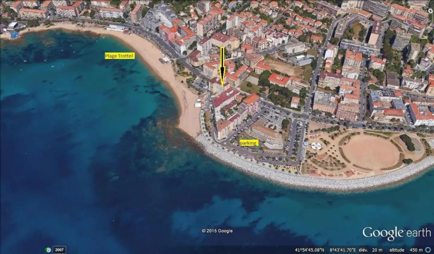 Magnifique F3 Les Pieds Dans L'Eau. Lägenhet Ajaccio  Exteriör bild